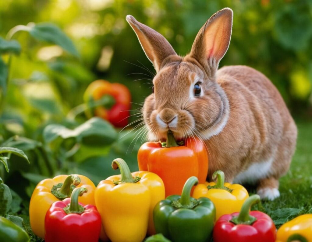 Dürfen Kaninchen Paprika fressen? Was Sie wissen sollten