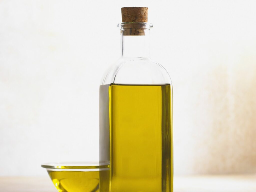 Bottle of olive oil