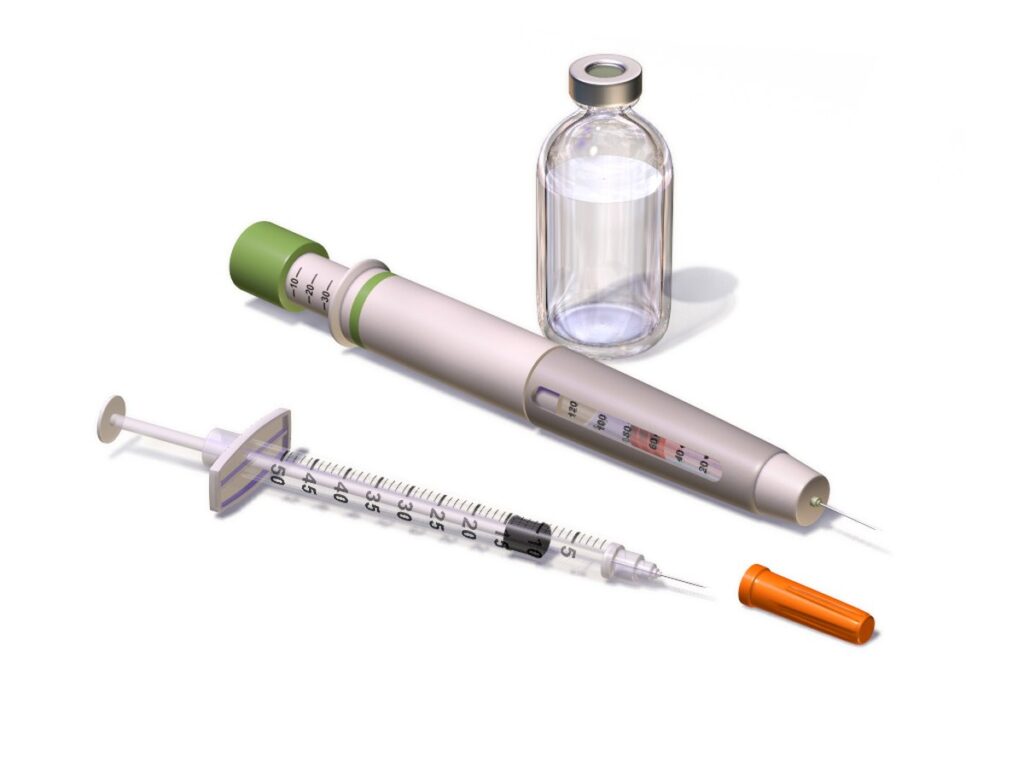 Blausen 0580 Insulin Syringe&Pen